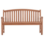 ΠΑΓΚΑΚΙ ΚΗΠΟΥ 3ΘΕΣΙΟ ELENA HM18125 ΞΥΛΟ TEAK--ΦΥΣΙΚΟ 150x61x95Υεκ. - Image 3