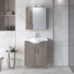 Σετ Έπιπλο Μπάνιου SIENA SONOMA DARK 65 9SSI065SD0W