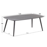 ΣΕΤ ΣΑΛΟΝΙ 4ΤΜΧ CASSIAN HM6552.01 ΑΛΟΥΜΙΝΙΟ & ΜΑΞΙΛΑΡΙΑ ΓΚΡΙ-ΜΠΕΖ P.E.RATTAN - Image 4