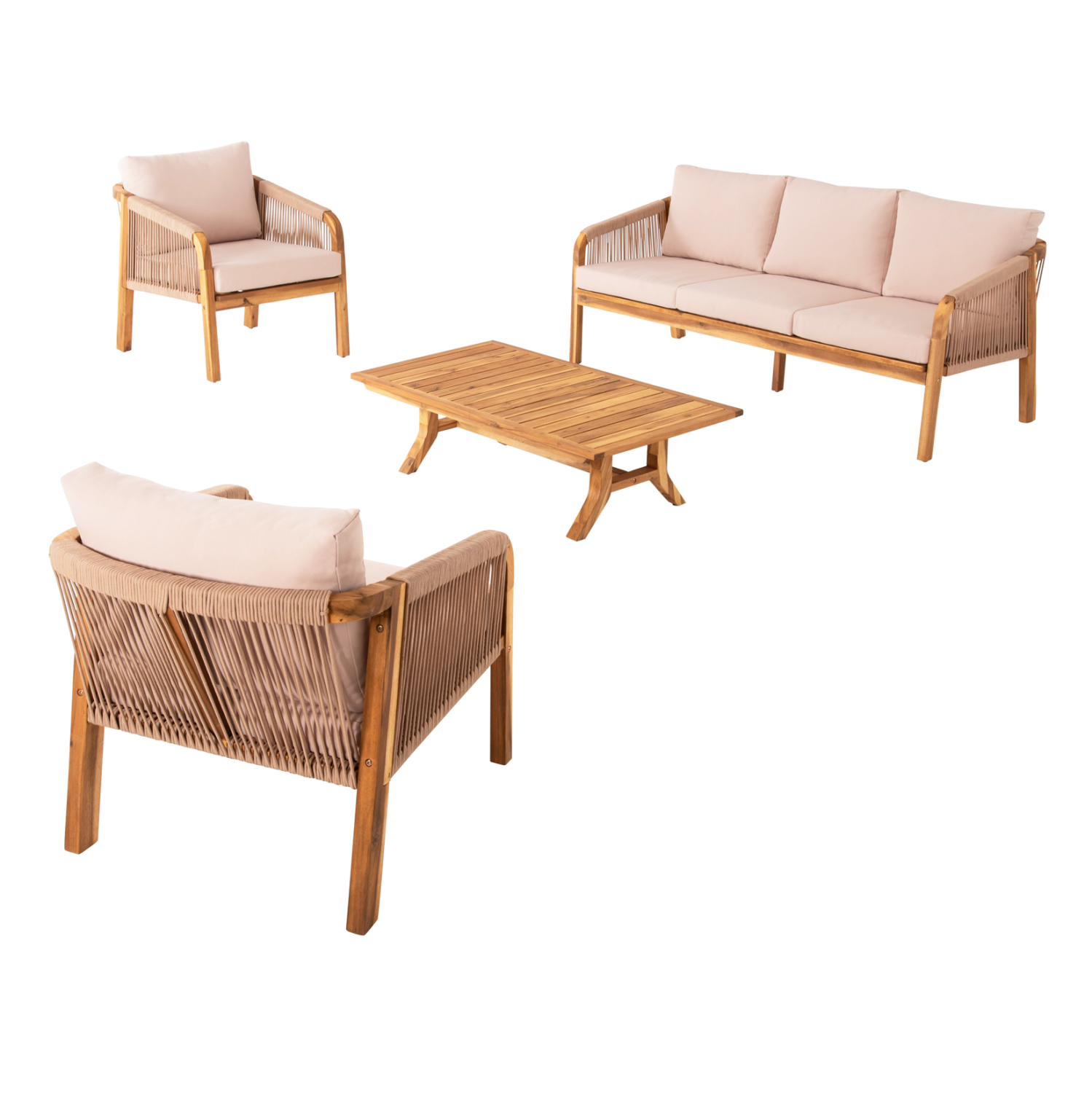 set-saloni-exchoroy-4tmch-fb9608402-xylo ΣΕΤ ΣΑΛΟΝΙ ΕΞ.ΧΩΡΟΥ 4ΤΜΧ ROSSWELL HM6084.02 ΞΥΛΟ ΑΚΑΚΙΑΣ-ΣΧΟΙΝΙ-ΜΠΕΖ ΜΑΞΙΛΑΡΙΑ - Image 1