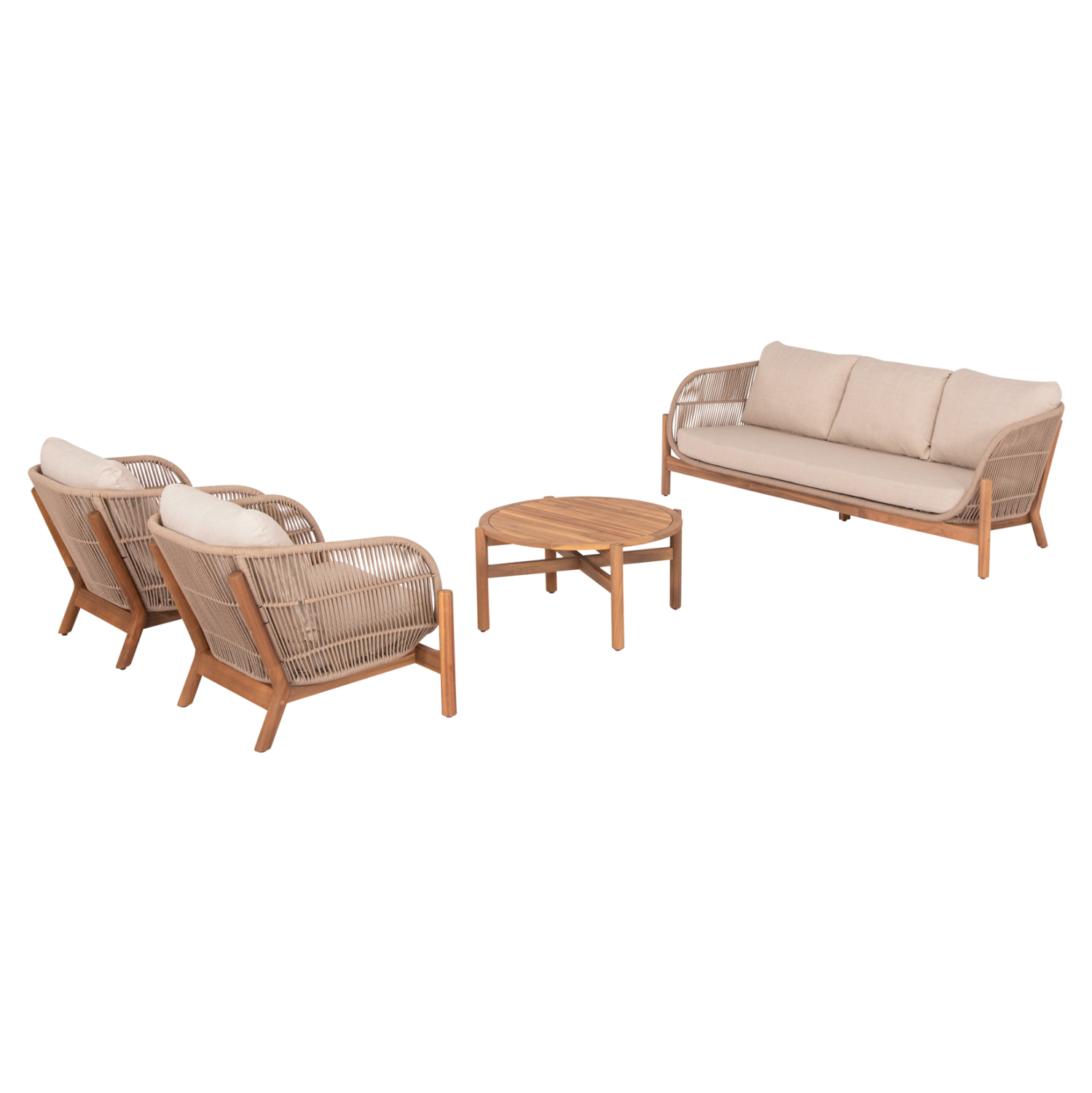 set-saloni-exchoroy-4tmch-fb96219-xylo-a ΣΕΤ ΣΑΛΟΝΙ ΕΞ.ΧΩΡΟΥ 4ΤΜΧ SANJI HM6219 ΞΥΛΟ ΑΚΑΚΙΑΣ-ΑΛΟΥΜΙΝΙΟ-ΣΧΟΙΝΙ - Image 1