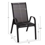 ΣΕΤ ΤΡΑΠΕΖΑΡΙΑΣ 5ΤΜΧ ADAM HM10896.03 ΤΡΑΠΕΖΙ 120x70εκ & 4 ΠΟΛΥΘΡΟΝΕΣ--ΜΑΥΡΟ - Image 3