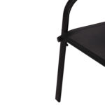 ΣΕΤ ΤΡΑΠΕΖΑΡΙΑΣ 5ΤΜΧ ADAM HM10896.03 ΤΡΑΠΕΖΙ 120x70εκ & 4 ΠΟΛΥΘΡΟΝΕΣ--ΜΑΥΡΟ - Image 6