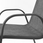 ΣΕΤ ΤΡΑΠΕΖΑΡΙΑΣ 5ΤΜΧ ADAM HM10897.01 ΤΡΑΠΕΖΙ 110x60εκ & 4 ΠΟΛΥΘΡΟΝΕΣ--ΓΚΡΙ - Image 5