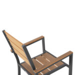 ΣΕΤ ΤΡΑΠΕΖΑΡΙΑΣ TABER HM21198 ΤΡΑΠΕΖΙ & 6 ΠΟΛΥΘΡΟΝΕΣ-ΑΛΟΥΜΙΝΙΟ & POLYWOOD-ΑΝΘΡΑΚΙ - Image 6
