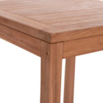 ΣΕΤ ΤΡΑΠΕΖΙ ΜΕ 2 ΣΚΑΜΠΟ ΜΠΑΡ BOLMAR HM10917 ΞΥΛΟ TEAK ΣΕ ΦΥΣΙΚΟ ΧΡΩΜΑ - Image 5