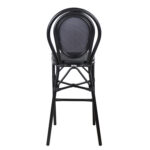 ΣΚΑΜΠΟ ΑΛΟΥΜΙΝΙΟΥ AZARIA HM5060 BAMBOO LOOK ΜΑΥΡΟ ΜΕ TEXTLINE 44x52x115Υεκ. - Image 5
