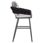 ΣΚΑΜΠΟ ΑΛΟΥΜΙΝΙΟΥ CAMDEN HM6142.01 ΓΚΡΙ ΜΕ ΜΑΞΙΛΑΡΙ ΕΚΡΟΥ ΜΕ PRINT 56x63x110Υεκ. - Image 4