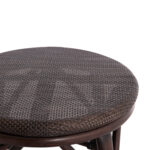ΣΚΑΜΠΟ ΑΛΟΥΜΙΝΙΟΥ CHINO HM6285.01 BAMBOO LOOK ΚΑΦΕ-TEXTILENE ΚΑΦΕ Φ36x46Υεκ. - Image 6