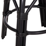 ΣΚΑΜΠΟ ΑΛΟΥΜΙΝΙΟΥ CHINO HM6285.02 BAMBOO LOOK & TEXTILENE ΣΕ ΜΑΥΡΟ Φ36x46Υεκ. - Image 6