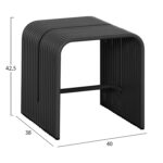 ΣΚΑΜΠΟ ΣΕΙΡΑ INTREPID HM6325.01 ΑΛΟΥΜΙΝΙΟ ΣΕ ΜΑΥΡΟ 40x38x42,5Yεκ. - Image 2