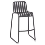 ΣΚΑΜΠΟ ΜΠΑΡ ΑΛΟΥΜΙΝΙΟΥ RACHEL HM6341.01 ΓΚΡΙ 47x56,5x98,5Υεκ.