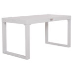ΤΡΑΠΕΖΑΚΙ ΞΑΠΛΩΣΤΡΑΣ SENTRY HM6275.01 ΑΛΟΥΜΙΝΙΟ ΣΕ ΛΕΥΚΟ 87x43,5x45Υεκ. - Image 4