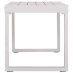 ΤΡΑΠΕΖΑΚΙ ΞΑΠΛΩΣΤΡΑΣ SENTRY HM6275.01 ΑΛΟΥΜΙΝΙΟ ΣΕ ΛΕΥΚΟ 87x43,5x45Υεκ. - Image 5