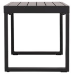 ΤΡΑΠΕΖΑΚΙ ΞΑΠΛΩΣΤΡΑΣ SENTRY HM6275.03 ΑΛΟΥΜΙΝΙΟ ΣΕ ΣΚΟΥΡΟ ΓΚΡΙ 87x43,5x45Υεκ. - Image 5