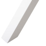 ΤΡΑΠΕΖΙ ΑΛΟΥΜΙΝΙΟΥ ΟΡΘΟΓΩΝΙΟ TAWNEE HM6039.02 ΛΕΥΚΟ-POLYWOOD ΦΥΣΙΚΟ 219,5x89,5x73Υ - Image 6