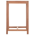 ΤΡΑΠΕΖΙ ΜΠΑΡ ΤΕΤΡΑΓΩΝΟ PRESSCOT HM18113 ΞΥΛΟ TEAK ΣΕ ΦΥΣΙΚΟ 70x70x105Υεκ. - Image 6