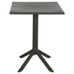 ΤΡΑΠΕΖΙ ΠΟΛΥΠΡΟΠΥΛΕΝΙΟΥ ΤΕΤΡΑΓΩΝΟ TERRIN HM6125.15 DARK OLIVE 60x60x75Υεκ. - Image 3