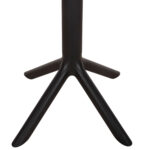 ΤΡΑΠΕΖΙ ΠΟΛΥΠΡΟΠΥΛΕΝΙΟΥ ΤΕΤΡΑΓΩΝΟ TERRIN HM6125.12 ΜΑΥΡΟ 60,5x60,5x76,5Υεκ. - Image 6