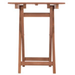 ΤΡΑΠΕΖΙ ΣΚΗΝΟΘΕΤΗ ΤΕΤΡΑΓΩΝΟ HEIDEL HM18121 ΞΥΛΟ TEAK--ΦΥΣΙΚΟ 60x60x75Υεκ. - Image 5