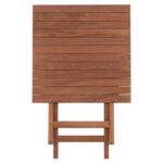 ΤΡΑΠΕΖΙ ΣΚΗΝΟΘΕΤΗ ΤΕΤΡΑΓΩΝΟ HEIDEL HM18121 ΞΥΛΟ TEAK--ΦΥΣΙΚΟ 60x60x75Υεκ. - Image 6