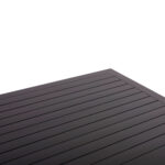 ΤΡΑΠΕΖΙ ΤΡΑΠΕΖΑΡΙΑΣ ΑΛΟΥΜΙΝΙΟΥ SAHIRA HM5571.02 ΑΝΘΡΑΚΙ 140Χ80X75,5Υεκ. - Image 5