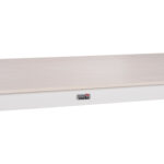 ΤΡΑΠΕΖΙ ΤΡΑΠΕΖΑΡΙΑΣ PUNDER HM6483.02 ΚΡΕΜ ΑΛΟΥΜΙΝΙΟ--SINTERED STONE TOP 220x100x76Υεκ - Image 6
