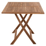 ΤΡΑΠΕΖΙ ΤΡΑΠΕΖΑΡΙΑΣ KENDALL ΠΤΥΣΣΟΜΕΝΟ HM9542 TEAK ΣΕ ΦΥΣΙΚΟ ΧΡΩΜΑ 120x80x75Yεκ. - Image 4