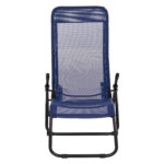 ΞΑΠΛΩΣΤΡΑ ΚΟΥΝΙΣΤΗ SWINGSAND HM6553.05 ΜΠΛΕ TEXTILENE--ΜΑΥΡΟ ΜΕΤΑΛΛΟ 143x60x94Υεκ - Image 3