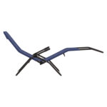 ΞΑΠΛΩΣΤΡΑ ΚΟΥΝΙΣΤΗ SWINGSAND HM6553.05 ΜΠΛΕ TEXTILENE--ΜΑΥΡΟ ΜΕΤΑΛΛΟ 143x60x94Υεκ - Image 5