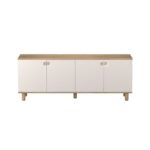 Μπουφές Bohemian Florida Oak/ Mink 207x79x45cm